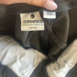 Size 26 Romfh Women's Champion Knee Patch Euroseat - Steel Grey (brand new).